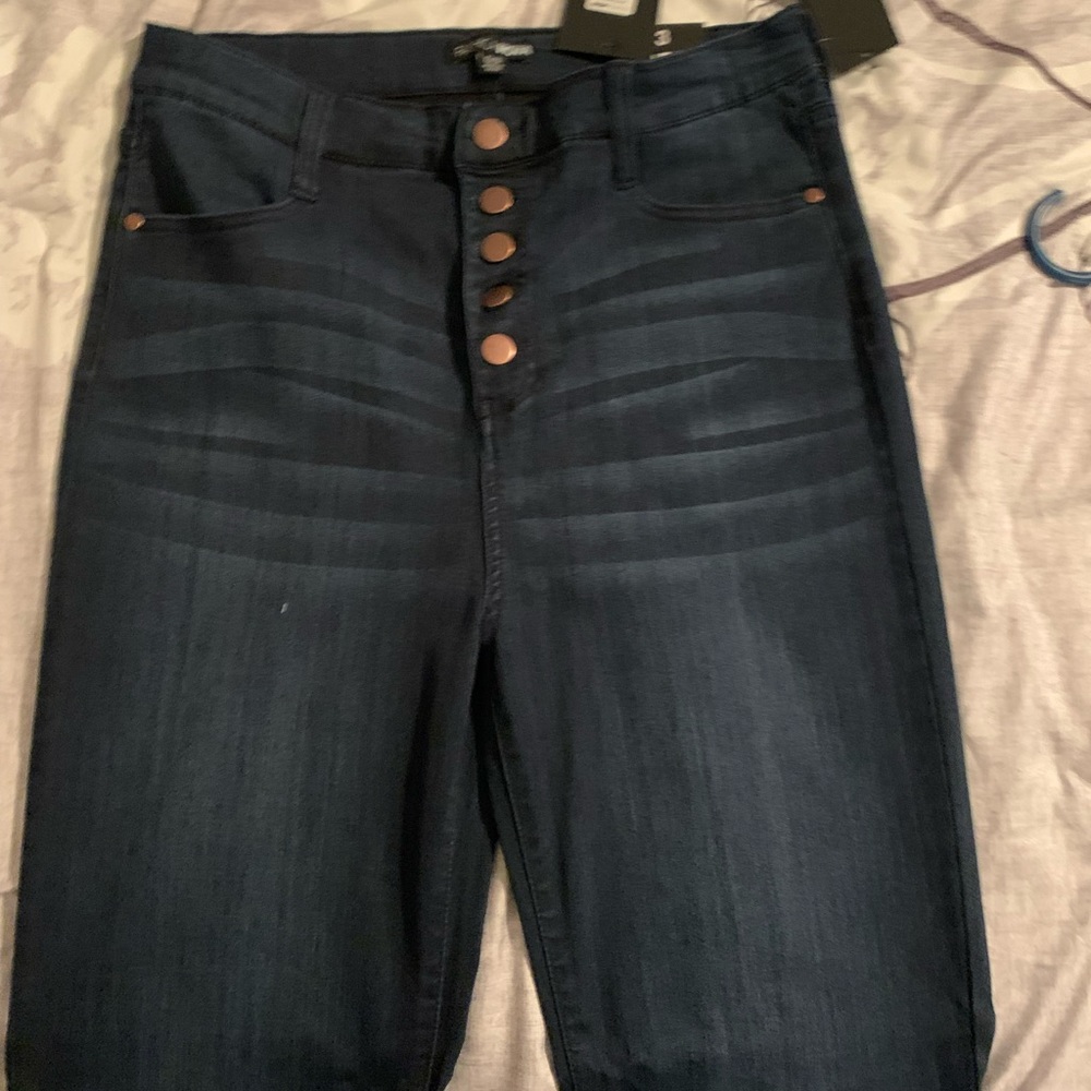 Fashion nova bell bottom jeans- stretch fit- brand new